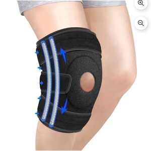 Black Knee Brace Support